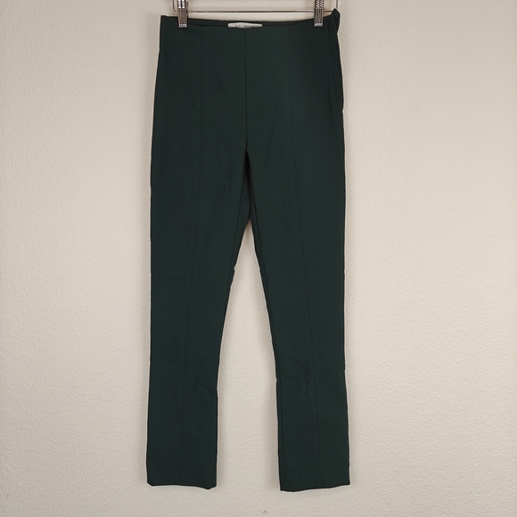 M.M. Lafleur The Foster Cigarette Pant - PowerStretch In Deep Sea Green Size 0 - Picture 8 of 16